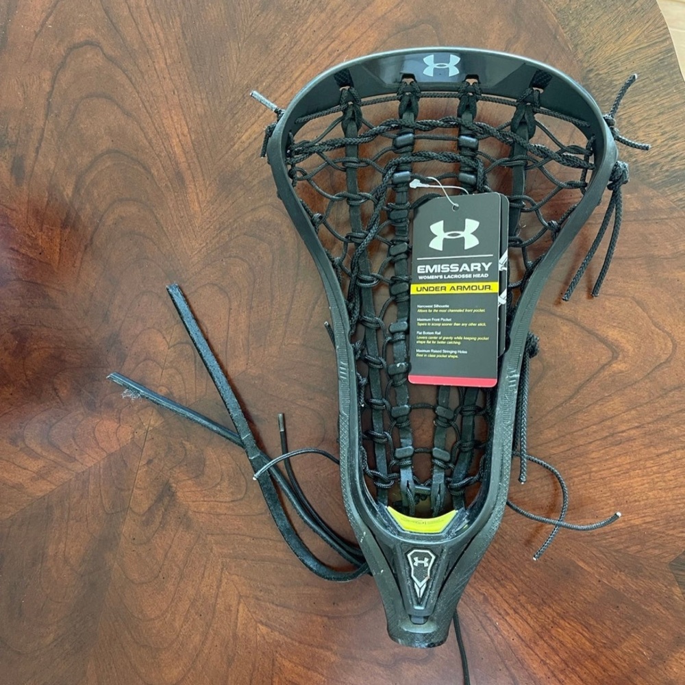 Under Armour | NWT Emissary Women’s Lacrosse Head in Black | HEAD ONLY